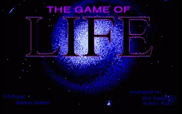 Game of Life, The screen shot title